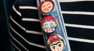MexiconsArt Gives Back with Buttons