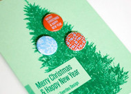 Clever Holiday Button Promotions