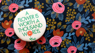 April Showers Bring May Flower Pins