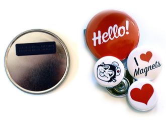 Button Magnet Pins