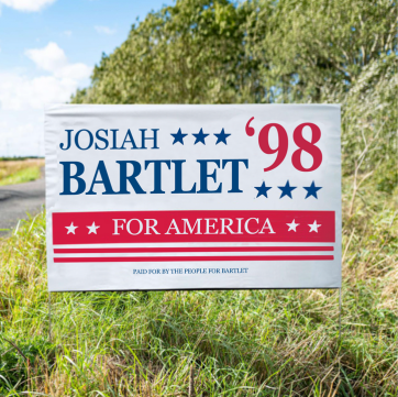 Custom campaign yard signs