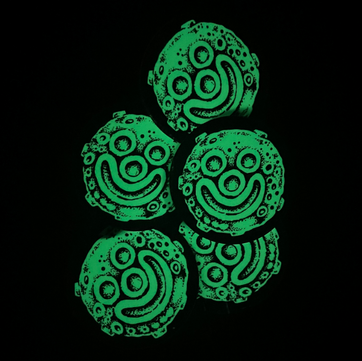 Custom Glow in the Dark Stickers - Sticky Brand