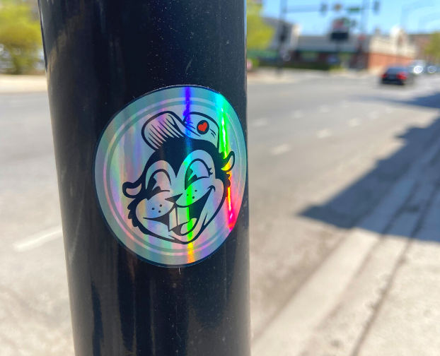 custom holographic stickers
