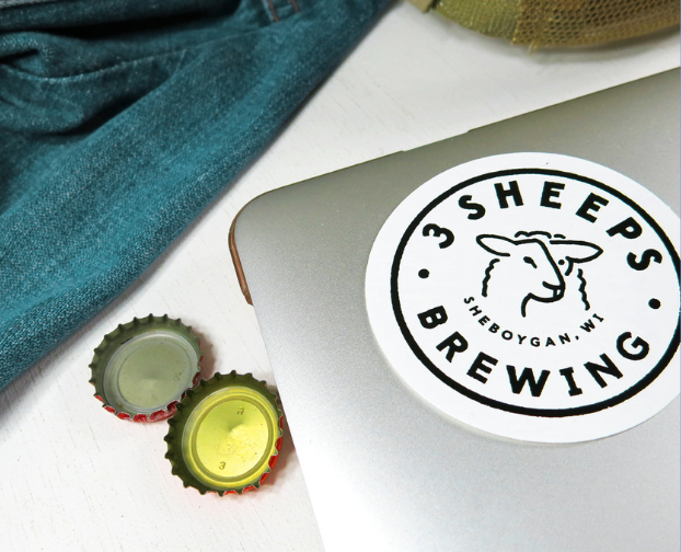 custom circle stickers