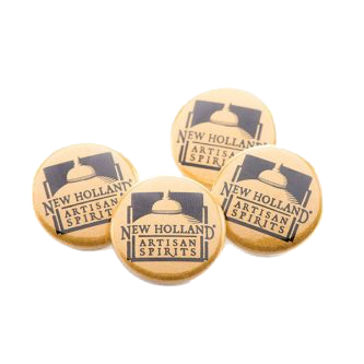 New Holland Brewery Buttons