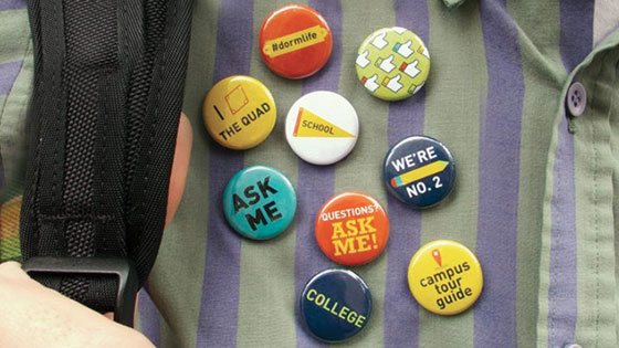 College & Universities Buttons