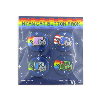 Nyan Cat Button Packs