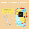 Color: Blue, Voltage: USB - USB Milk Water Warmer, Travel Stroller Insulated Bag, Nursing Bottle He F640-12000034411454079