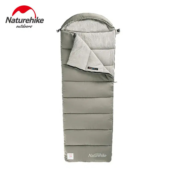 Color: Light Grey, Ships From: CHINA - Naturehike Sleeping Bag Lightweight Waterproof Sleeping Bag  F640-12000028972920591