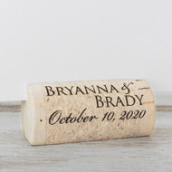 Personalized Wine Cork Place Card Holders - CorkeyCreations.com