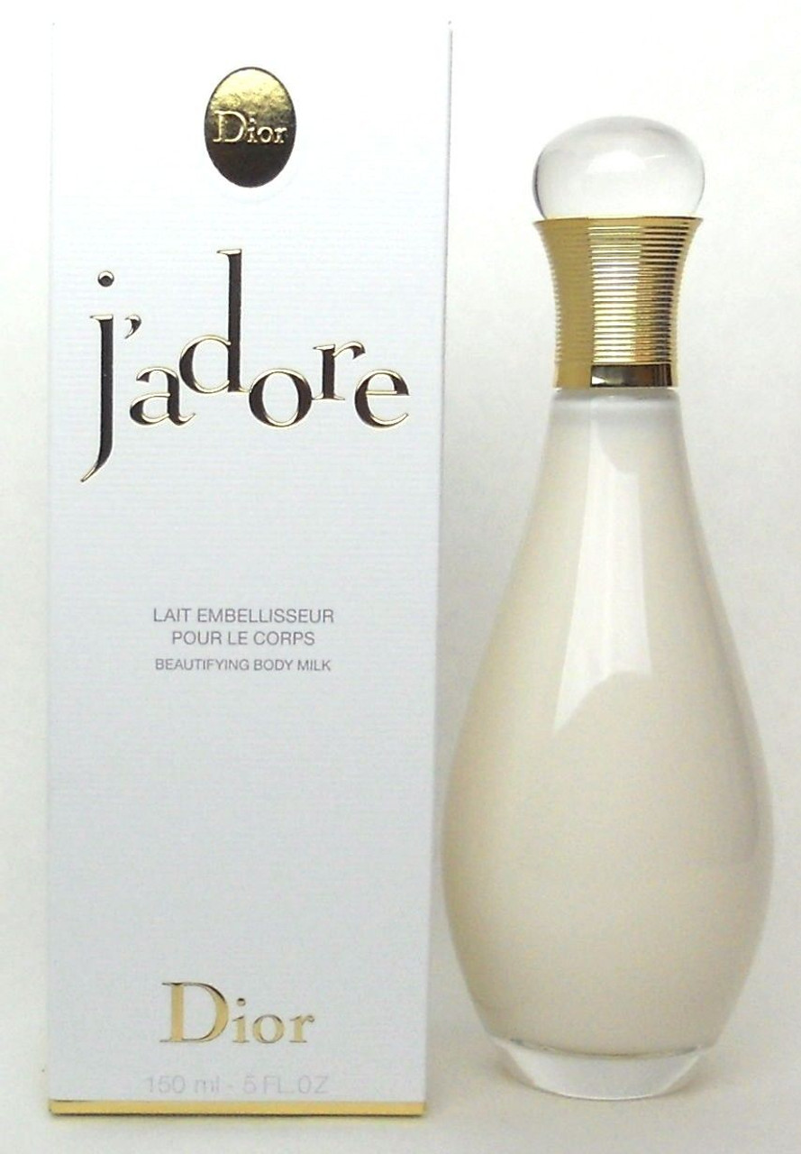 Christian Dior J'adore Beautifying Body Milk 5 oz. No Cellophane