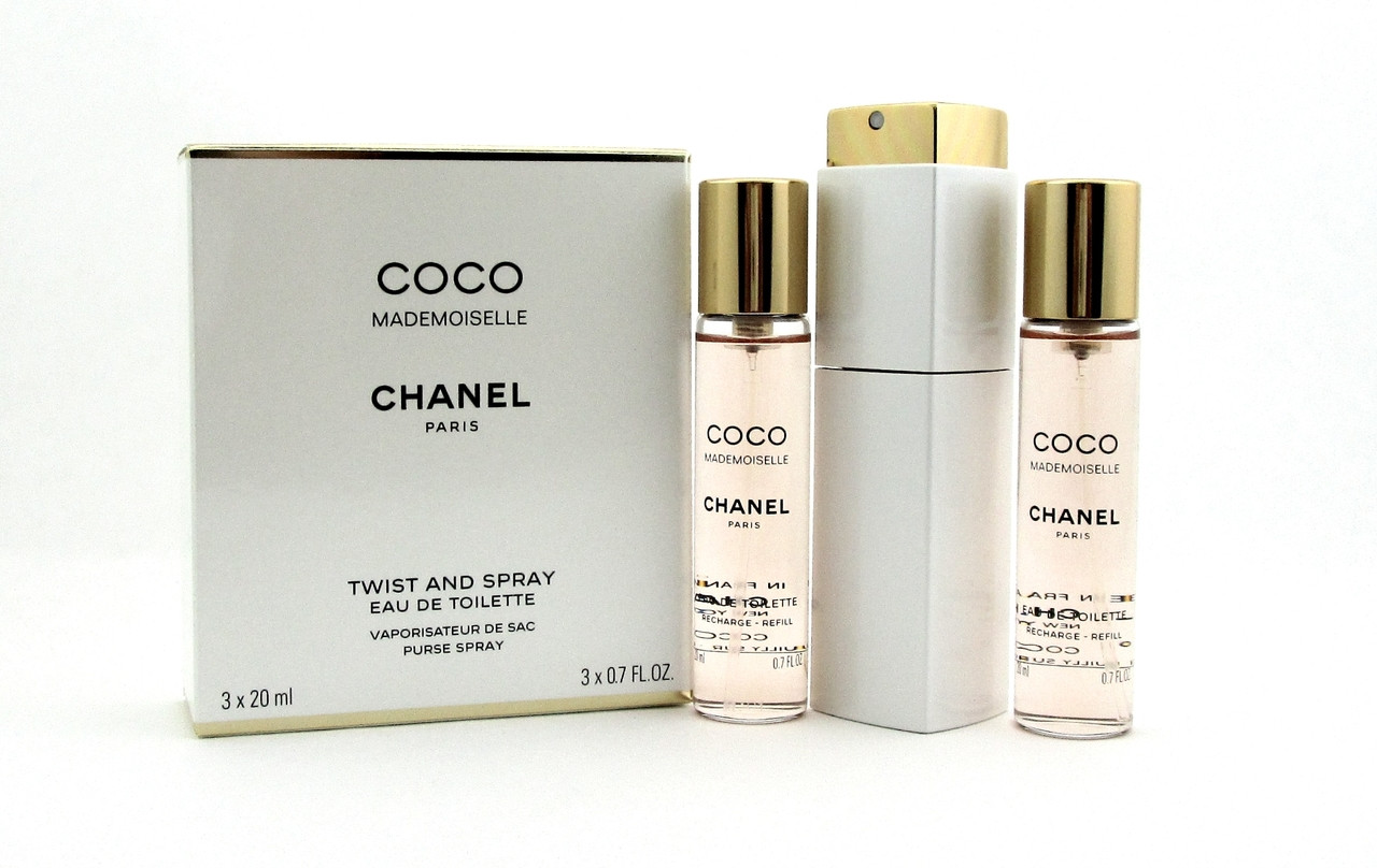 Chanel Coco Mademoiselle Twist  Spray 3x20ml Eau de Toilette