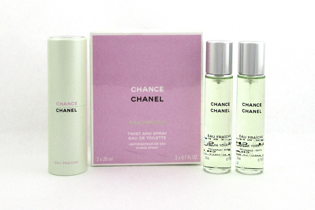 chanel chance eau fraiche twist and spray