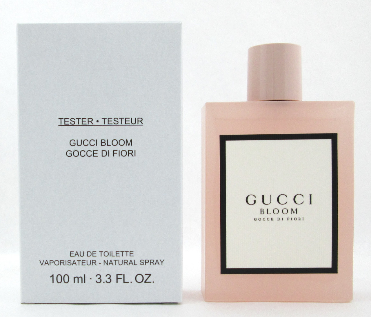Gucci Bloom Gocce Fiori Perfume 3.4 oz. EDT Spray for Women. Tester - NotJustPerfume.com