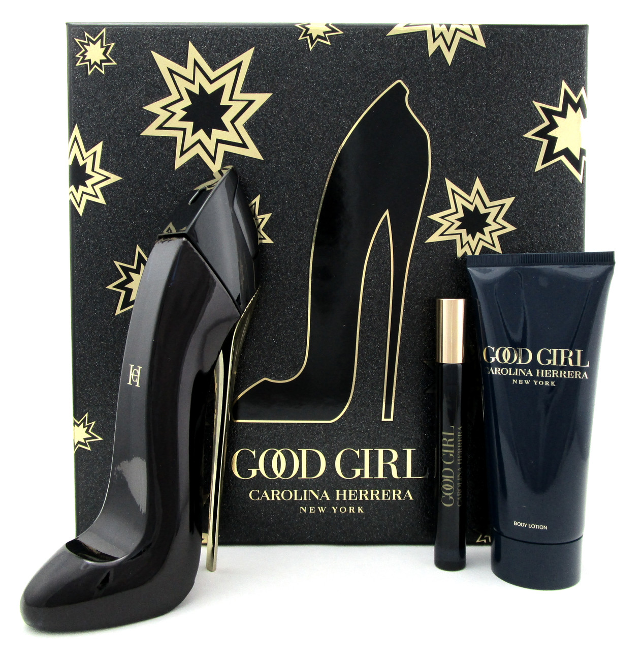 Good Girl by Carolina Herrera for Women 2 Piece Set Includes: 2.7 oz Eau de  Parfum Spray + 3.4 oz Body Lotion