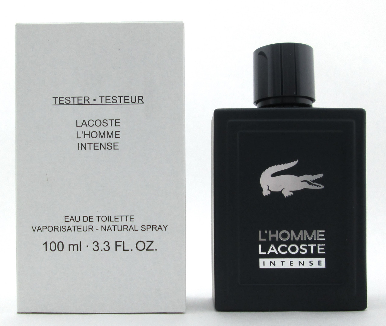 Mild tigger Overstige Lacoste L'Homme Intense Cologne 3.3 oz. EDT Spray for Men New Tester with  Cap - NotJustPerfume.com