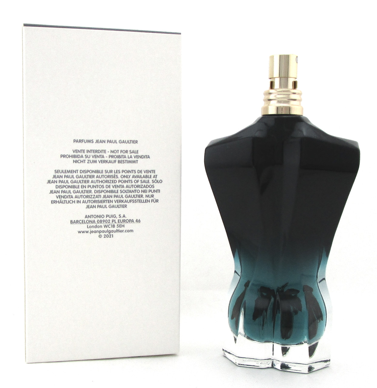 Jean Paul Gaultier Le Beau 4.2 oz. Eau de Parfum Intense Spray for Men. New  Tester 