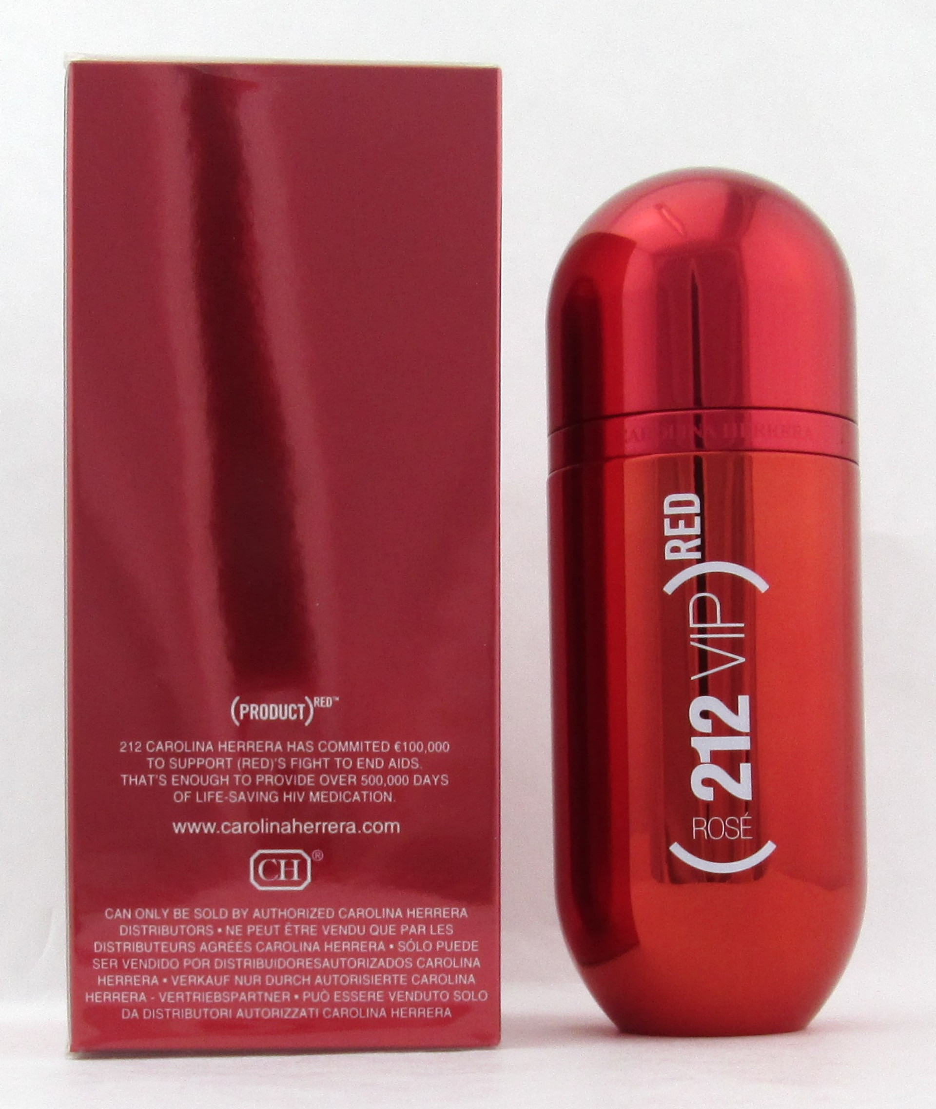 212 VIP Rose Red Edition Perfume by Carolina Herrera 2.7 oz EDP Spray