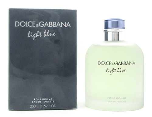 Light Blue Pour Homme by Dolce & Gabbana 6.7 oz. EDT Spray for Men in Sealed Box