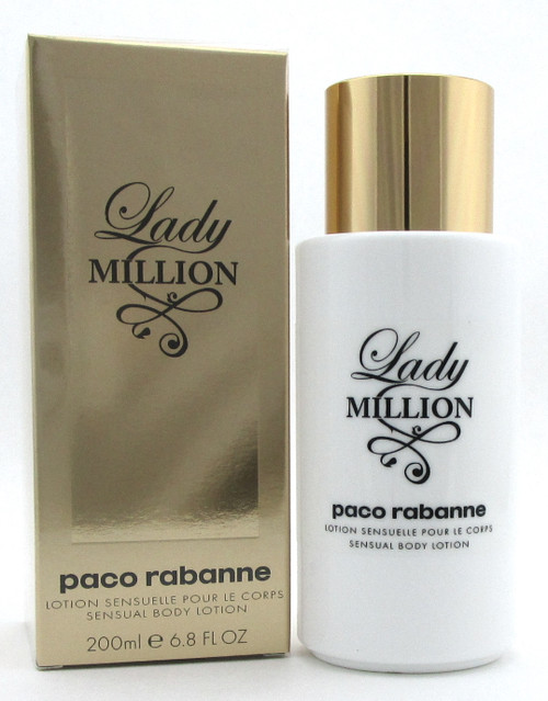 Lady Million by Paco Rabanne 6.8 oz. Sensual Body Lotion for Women. New Sealed Box