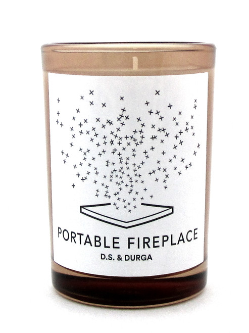 D.S. & Durga Portable Fireplace 7 oz./ 198 g. Perfumed Candle. New Tester No Box