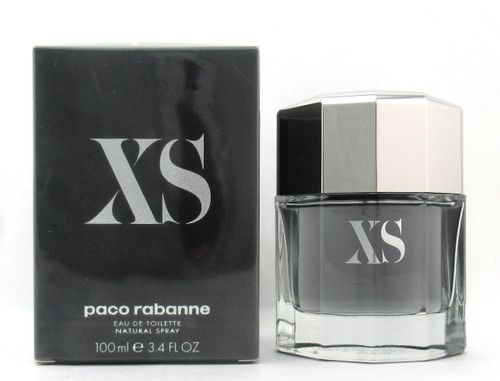 Paco Rabanne XS Cologne by Paco Rabanne 3.4 oz. EDT Spray for Men New Damaged Box