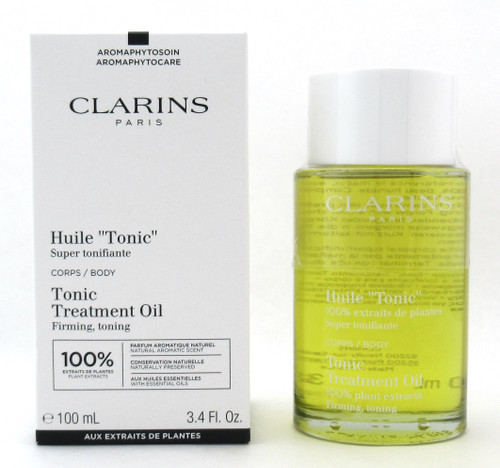 Clarins Tonic Body Treatment Oil Firming, Toning 100 ml./3.4 oz. New Tester