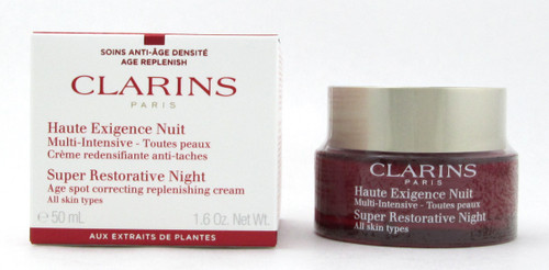 Clarins Super Restorative Night Cream All Skin Types 50 ml./ 1.6 oz. NIB