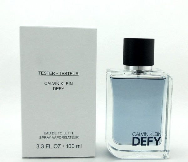 Calvin Klein Defy Cologne for Men 3.3 oz./100 ml. EDT Spray Tester with Cap
