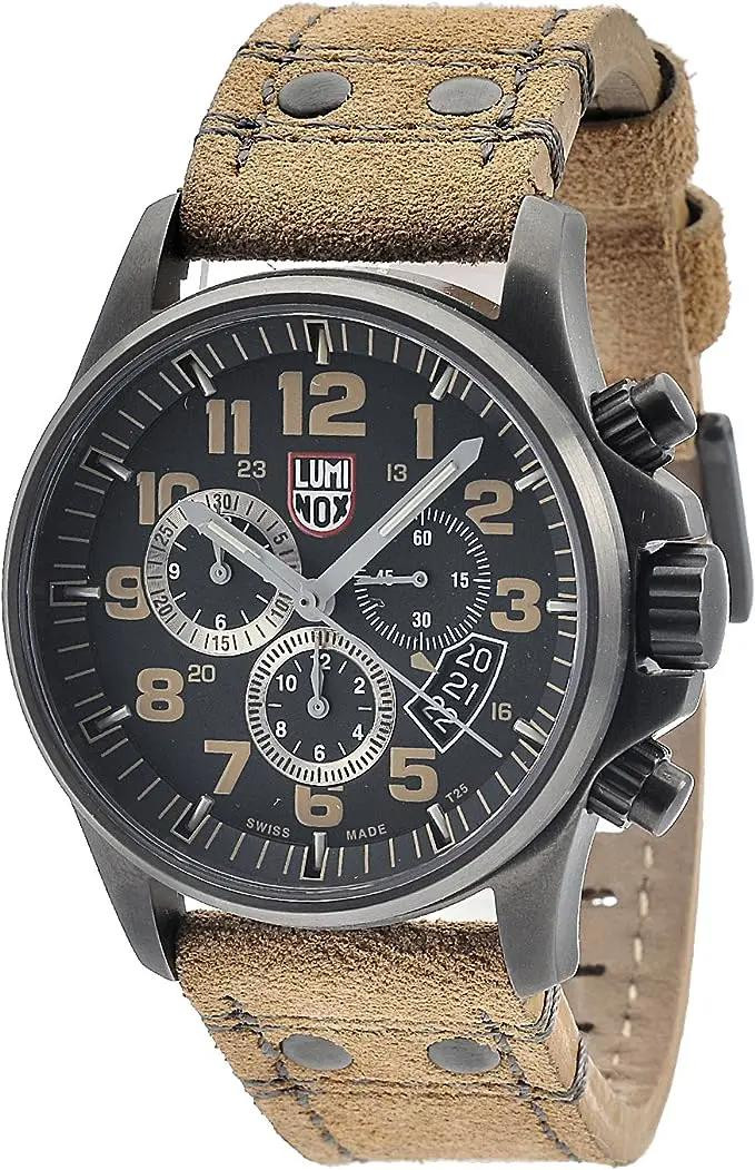 Luminox Atacama Chronograph 42mm Steel Black Dial Mens Quartz