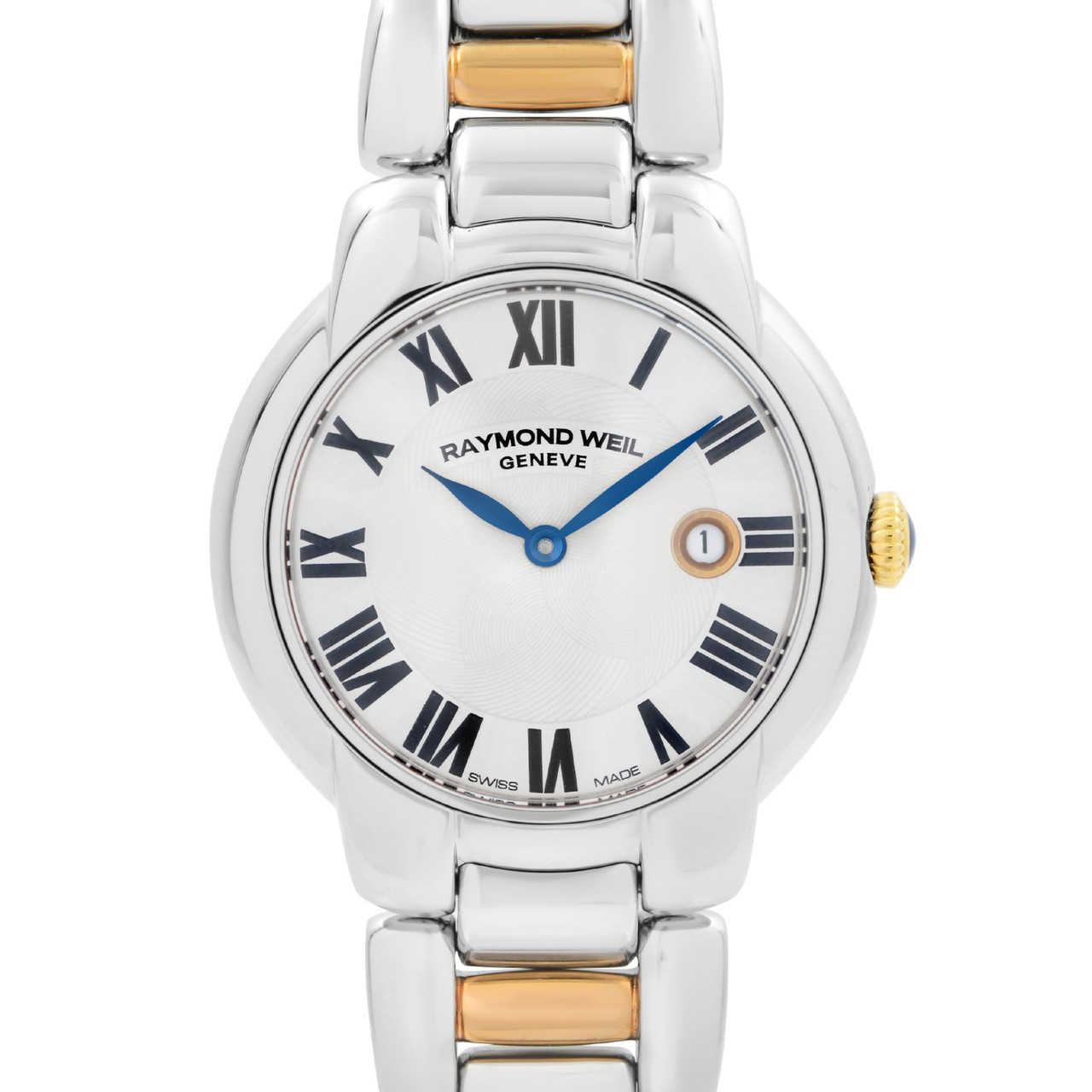 Raymond Weil Jasmine 29mm Two-Tone Steel Silver Dial Ladies Watch
