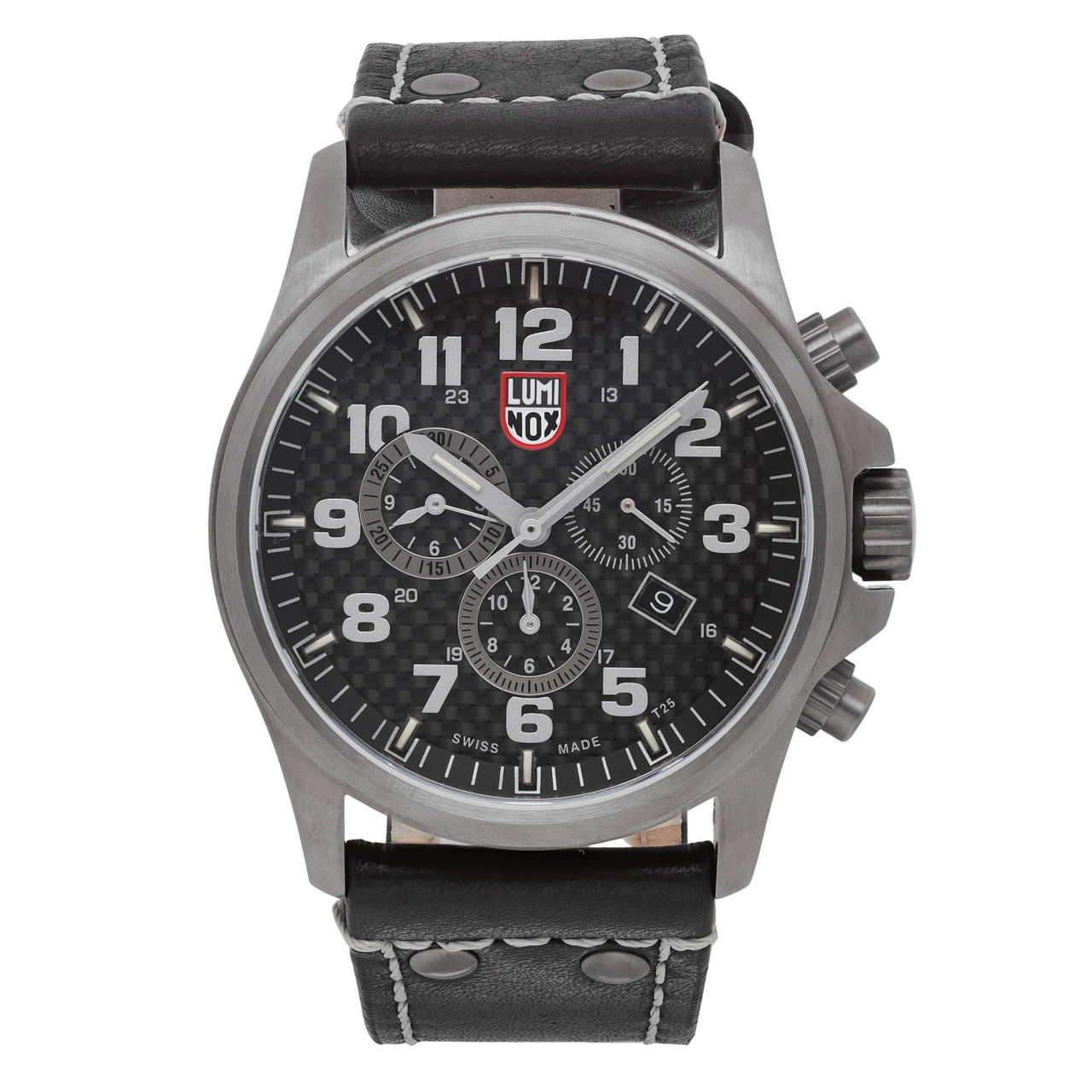 Luminox Atacama Field 45mm Gunmetal Steel Black Dial Quartz Mens