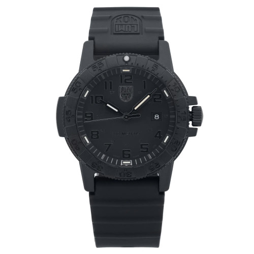 Front Full View Of Luminox XS.0321.BO.L Stainless Steel Watch Unworn Condition Excellent