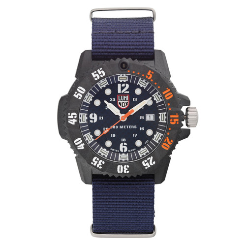 Front Full View Of Luminox XS.3803.C Carbon Watch Display Model Condition Excellent