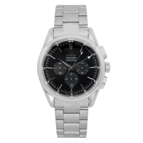 Front Full View Of OMEGA 2512.50.00 Stainless Steel Watch Pre Owned Condition Good
