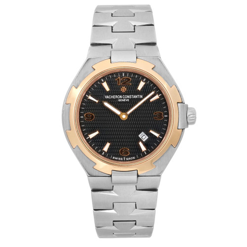 Front Full View Of Vacheron Constantin 25250 Stainless Steel Watch Pre Owned Condition Good