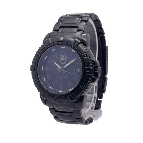 Front Full View Of Luminox 7251.BO Stainless Steel Watch Pre Owned Condition Good