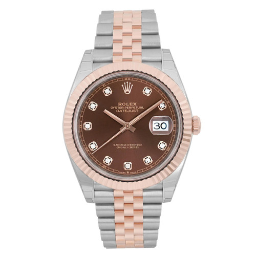 Front Full View Of Rolex 126331 Stainless Steel Watch New Condition {Product Condition}