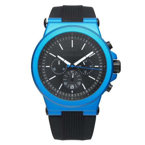 Front Full View Of Michael Kors MK8761 Stainless Steel Watch Display Model Condition Excellent