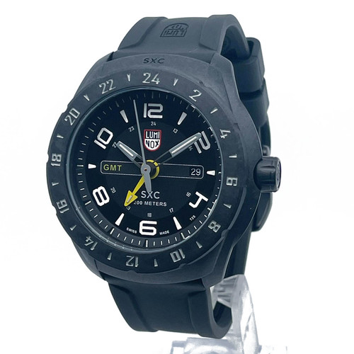 Front Full View Of Luminox A5021 Carbon Fiber Watch New With Defects Condition {Product Condition}