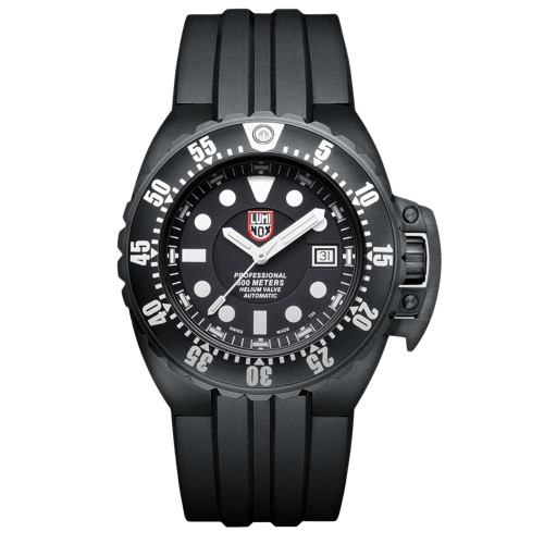 Up Close Front Facing Picture Of Luminox XS.1511 Stainless Steel Watch New With Defects Condition