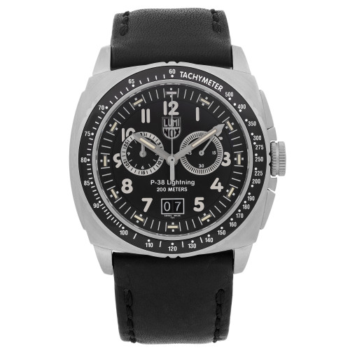 Front Full View Of Luminox XA.9441 Stainless Steel Watch Display Model Condition Excellent