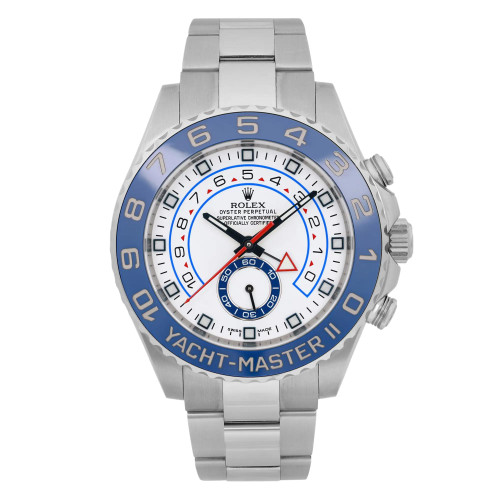 Front Full View Of Rolex 116680 Stainless Steel Watch Pre Owned Condition Excellent