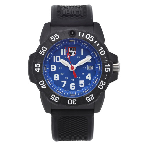 Front Full View Of Luminox XS.3503.F Carbonox Watch Pre Owned Condition Good