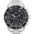 Up Close Front Facing Picture Of Edox 10221 3M NIN Stainless Steel Watch Display Model Condition