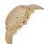 View Of Crown Facing Side Of Movado 3600634 Stainless Steel Watch New With Defects Condition
