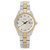 An image of a Wristwatch by Rado. This Display Model item is designed for Women, featuring a Dress/Formal style. It has a Quartz movement and an Analog display with a White dial color. The indices include 12-Hour Dial,Diamond Markers,Non-Numeric Hour Marks. The band is made of Ceramic and the case is made of Stainless Steel. The watch has a Round shape with a case size of 31 mm and a case thickness of 9 mm.