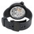 Back View Of Exhibition Back Case And Closed Rubber Band Of HYT H01059-A Watch New Condition