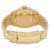 Back View Of Solid Back Case And Closed Gold Band Of Rolex 126618LB Watch Unworn Condition