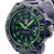Up Close Front Facing Picture Of Luminox XS.3067 Carbon Watch Pre Owned Condition